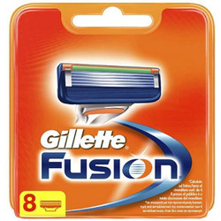 Gillette Fusion Power Ανταλλακτικά Ξυραφάκια με 5 Λεπίδες & Λιπαντική Ταινία 8τμχ