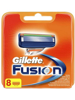 Gillette Fusion Power Ανταλλακτικά Ξυραφάκια με 5 Λεπίδες & Λιπαντική Ταινία 8τμχ