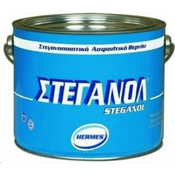 Vitex Steganol Επαλειφόμενο Στεγανωτικό Ασφαλτικό Βερνίκι Ταράτσας Μαύρο 1lt