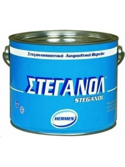 Vitex Steganol Επαλειφόμενο Στεγανωτικό Ασφαλτικό Βερνίκι Ταράτσας Μαύρο 1lt