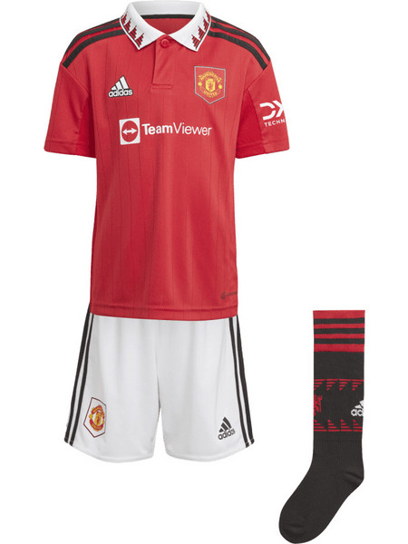 Adidas Manchester United Home 2022/23 Παιδική Εμφάνιση Ποδοσφαίρου H64050