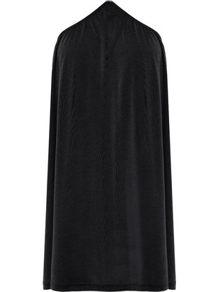 Funky Buddha Mini Καλοκαιρινό Φόρεμα για Γάμο / Βάπτιση Μαύρο FBL007-146-13