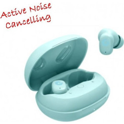 Sonic Gear EarPump TWS 16 ANC Ακουστικά Bluetooth Earbud Ανθεκτικά στο Νερό Mint