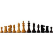 Italfama Rosewood Πιόνια για Σκάκι G1026