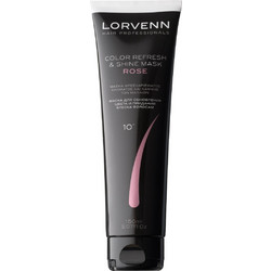 Lorvenn Refresh & Shine Rose Χρωμομάσκα Μαλλιών 150ml