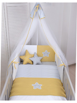 Baby Oliver Des 353 Σετ Κούνιας Yellow 4τμχ