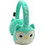 Lazerbuilt Squishmallows Winston The Owl Ασύρματα Bluetooth Παιδικά Ακουστικά Over Ear Πράσινα