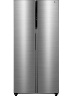 Midea MDRS619FIE46 Ψυγείο Ντουλάπα 460lt No Frost Υ177.5xΠ83.5xΒ63.5cm Inox