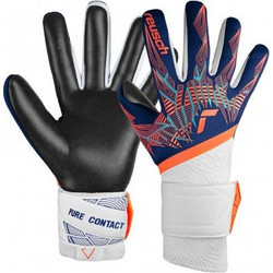 Reusch Pure Contact Gold Γάντια Τερματοφύλακα Μπλε Πορτοκαλί 5470100-4848