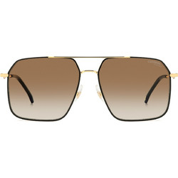 Carrera CA333S 2M286 Ανδρικά Γυαλιά Ηλίου Aviator Μεταλλικά Χρυσά με Καφέ Degradee Φακό