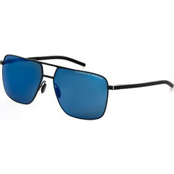 Porsche Design 8963 C Ανδρικά Γυαλιά Ηλίου Aviator Μεταλλικά Μαύρα με Μπλε Polarized Φακό