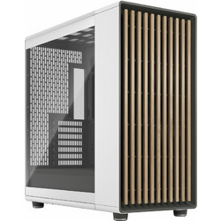 Fractal Design North XL Chalk White Gaming Midi Tower Κουτί Υπολογιστή με Πλαϊνό Παράθυρο