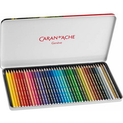 Caran d'Ache Prismalo Aquarelle Κασετίνα Ξυλομπογιές Ακουαρέλας Σετ 40τμχ