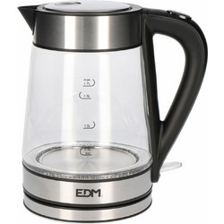 EDM S7920284 Γυάλινος Βραστήρας 1.7lt 2200W