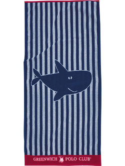 Greenwich Polo Club 3902 Παιδική Πετσέτα Θαλάσσης Navy Μπλέ 70x140cm