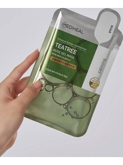 Mediheal Teatree Nude Gel Κρεμώδης Μάσκα Προσώπου για Ενυδάτωση & Καταπράυνση 1τμχ