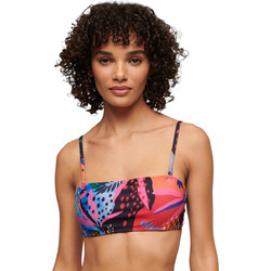 Superdry Bikini Top Μπουστάκι Φούξια Γαλάζιο W3010398A-2CX