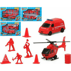 BigBuy Playset Οχημάτων Διάφορα Σχέδια S1123772