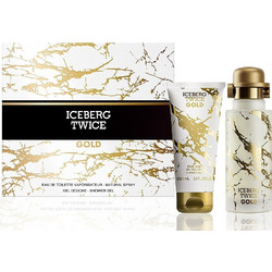Iceberg Twice Gold Eau de Toilette 125ml + Shower Gel 100ml