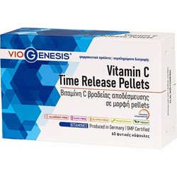 VioGenesis Vitamin C Time Release Pellets 60 Κάψουλες