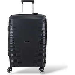 Rain RB8018-24 Βαλίτσα Μεσαία 65x43x25cm με 4 Ρόδες Μαύρη