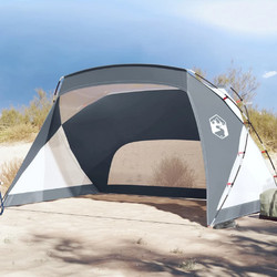 vidaXL Τέντα Παραλίας Γκρι 254x178x170cm 94405