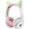 EV058 Ασύρματα Bluetooth Παιδικά Ακουστικά On Ear Λευκά Ροζ EV058 Ασύρματα Bluetooth Παιδικά Ακουστικά On Ear Λευκά Ροζ
