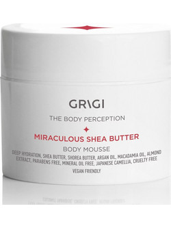Grigi Miraculous Shea Butter Japanese Camelia Ενυδατική Mousse Σώματος 250ml