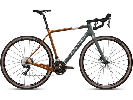 Eddy Merckx Strasbourg Ποδήλατο Δρόμου 28" Carbon με 12 Tαχύτητες και Δισκόφρενα Γκρι Χρυσό