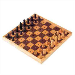 PinToy Σκάκι Ξύλινο με Πιόνια 33x33cm TOPI00770