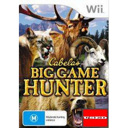 Cabelas Big Game Hunter Used Wii