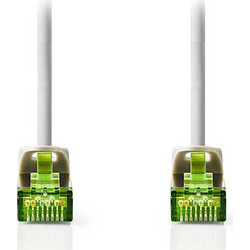 Nedis S/FTP Cat.7 Καλώδιο Δικτύου Ethernet 15m Grey CCGL85420GY150