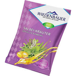 Wiedenbauer Καραμέλες Βότανα & Φασκόμηλο 75gr