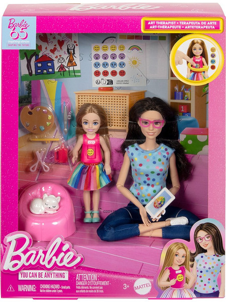 Mattel Barbie You Can Be Anything Chelsea & Δασκάλα Καλλιτεχνικών