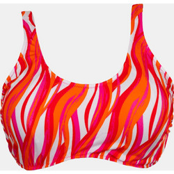 Rock Club Bikini Top Μπουστάκι Φούξια Κοραλί BP-2389