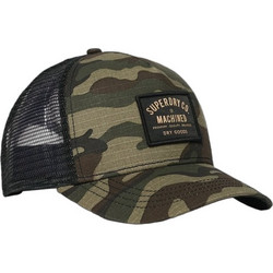 Superdry Καπέλο Jockey με Δίχτυ Snapback Υφασμάτινο Χακί Y9011020A-F28