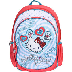 SunCe Hello Kitty Σχολική Τσάντα Πλάτης Δημοτικού Πολύχρωμη HCH-7410