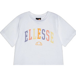Ellesse Παιδικό Crop Top Κοντομάνικο Λευκό S4V20098-908