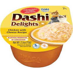 Inaba Dashi Delights with Chicken & Cheese 70gr