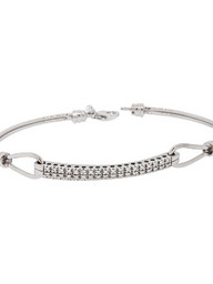 Million Diamonds Γυναικείο Βραχιόλι από Λευκόχρυσο 18K με Διαμάντι BR03314