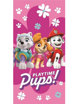 Viopros Paw Patrol Παιδική Πετσέτα Θαλάσσης Φούξια 70x140cm