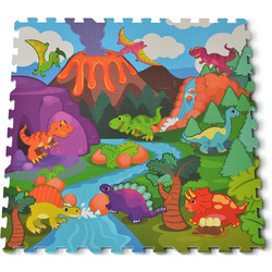 Moni Παζλ Πατάκι Δαπέδου Δεινοσαυράκια 9Τμχ