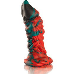 Epic Phobos Son of Love & Delight Dildo με Βεντούζα 25cm Πολύχρωμο