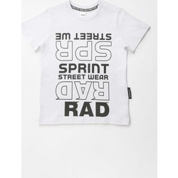 Sprint Παιδικό T-Shirt Κοντομάνικο Λευκό 231-3051-S100