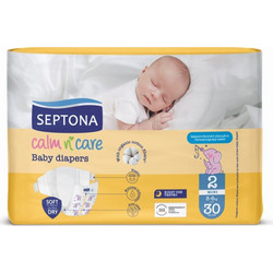 Septona Calm N' Care Mini Πάνες No2 3-6kg 30τμχ
