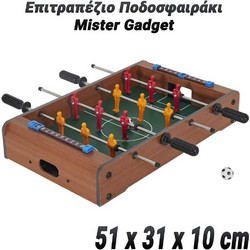 Mister Gadget Επιτραπέζιο Ποδοσφαιράκι 0424.014