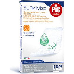 Pic Soffix Med Αποστειρωμένα Αυτοκόλλητα Επιθέματα 12x10cm 5τμχ