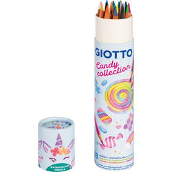 Giotto Candy Ξυλομπογιές Ακουαρέλας Σετ 18τμχ
