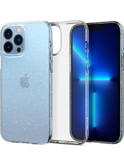 Spigen Liquid Crystal Back Cover Glitter Crystal Quartz (iPhone 13 Pro Max)