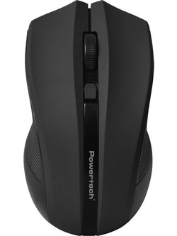 Powertech PT-1166 Ασύρματο Ποντίκι Black